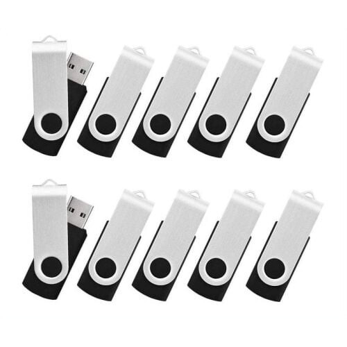 8GB Flash Drive, 10PCS Memory Stick With Capless Design And LED Indicator For Efficient Data Management