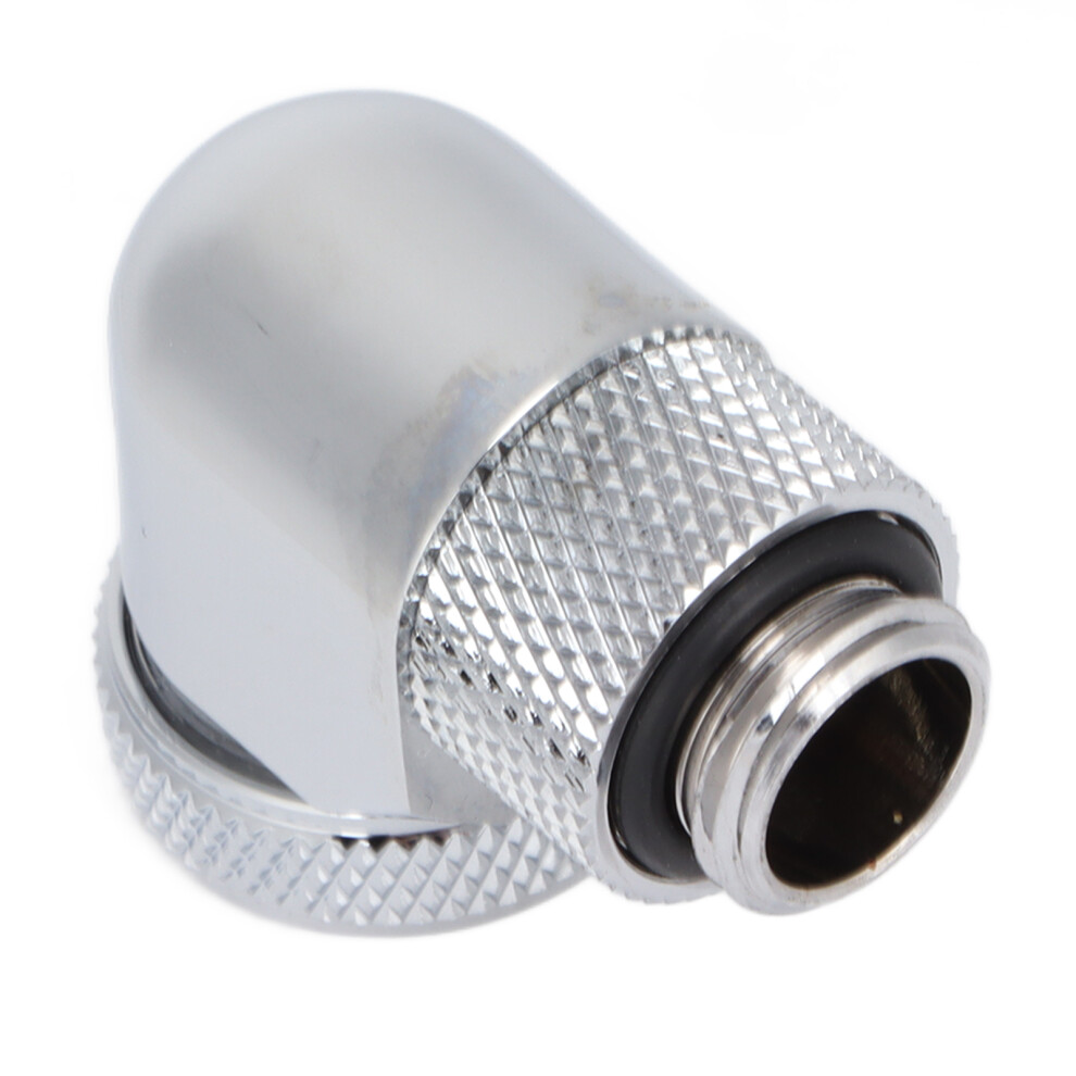 360 Rotating Water Cooling Fitting 14Mm Petg/Pmma Connector Silver 8431391303272