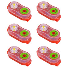 6er-Pack Rettungswestenlichter, Automatisches Ortungs-Rettungswesten-Blitzlicht, Marine-Bootsfackeln, LED-Sicherheits-Überlebensausrüstung A