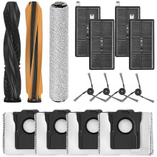 15 Delar för Aqua10 Ultra Roller / Aqua10 Ultra Roller, Kompletta Dammsugare, Delar Till Huvudsidoborste, Mopprulle, Påsfilter