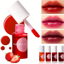 4 color/set Fruity Lip Tint Water Gloss Tint,Moisturizing Waterproof Liquid Lipstick
