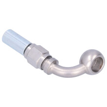 4 Stück 75 Edelstahl-Bremsschlauchleitung Banjo-Stecker M10 für Motorrad & Auto