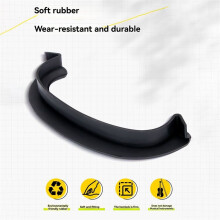 Brede Compatibiliteit Rubberen C-Vormige Taille Zijplaat Beschermhoes voor 4/4 Viool Onderdelen Accessoires Vervanging