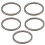 Titanium Key Ring, Quick Release Side-Pushing Ring, Super  Key Organizer, Outer Diameter 30MM, 5PCS 1