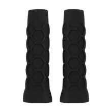 Pickleball Racket High Elastic Silicone Racket Grip Cover Octagonal Honeycomb Silicone Handle Protective Cover