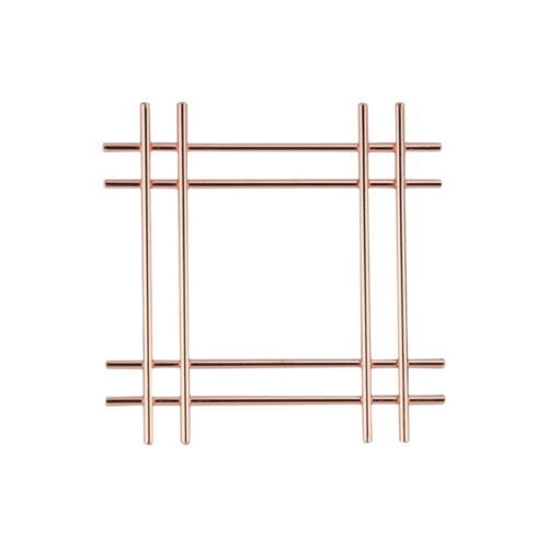Apollo Cross Copper Trivet 20cm Heat Protector