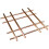 Apollo Cross Copper Trivet 20cm Heat Protector 2