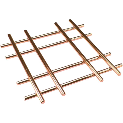 Apollo Cross Copper Trivet 20cm Heat Protector 1