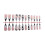Halloween Press On Nails - 24PCS Pumpkin Ghost Style 2