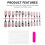 Halloween Press On Nails - 24PCS Pumpkin Ghost Style 9