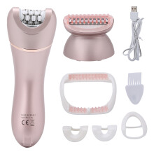 IPX6 Waterproof Electric Hair Remover Epilator, 600mAh, Dual Use