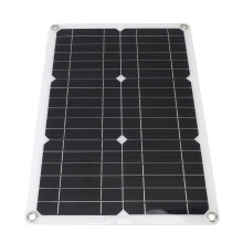 18V 20W Flexible Monocrystalline Solar Panel Waterproof for Car RV Boat