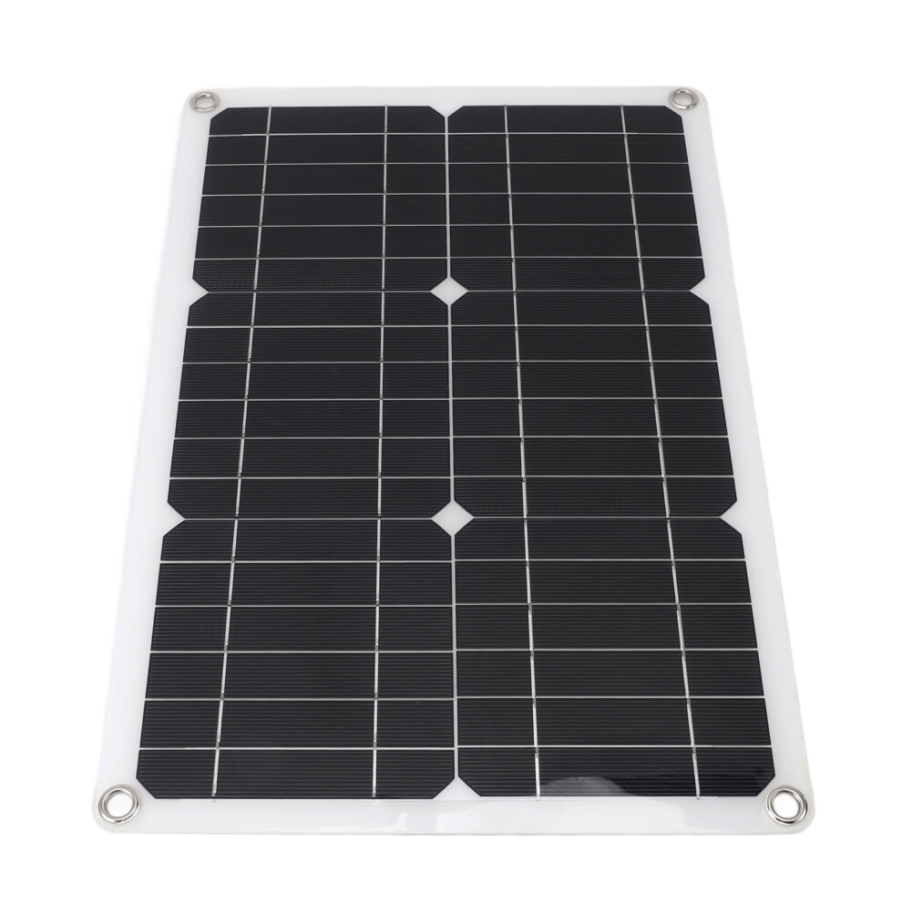 18V 20W Flexible Monocrystalline Solar Panel Waterproof For Car Rv Boat 4681391307556
