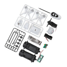 Smart Electric Robot Dog with Remote Control, DIY Assemble, ABS, 8.2oz