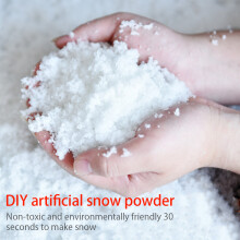 Artificial Snow Powder Can 6.5*9cm Winter Snow Effect 60g for Christmas Display