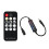 3X RF Remote Controller LED Dimmer DC5V-24V Brightness Adjustment 14-Key Dimmable Connector  for LED Strip Light 2