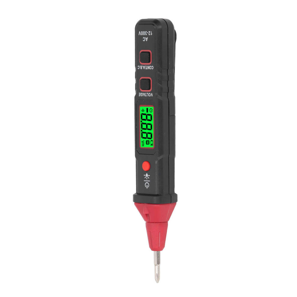 Voltage Tester 12-300V NCV with LCD and Light