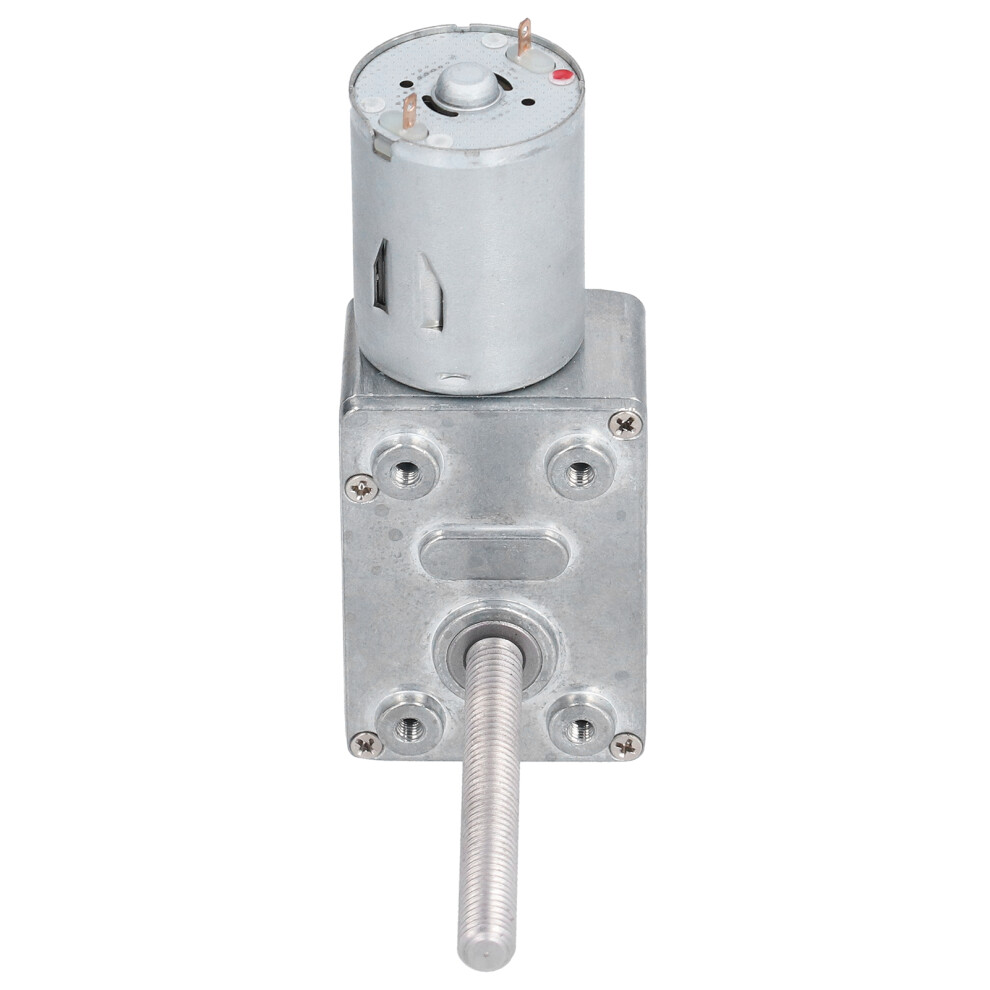Dc Gear Motor Worm Self Locking 12V M6 Thread 50Mm Shaft Jgyâ370 40Rpm 5001391310339