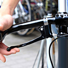 Fixed Gear Bicycle Brake Levers 1 Pair for City Road Handlebar Retro Style