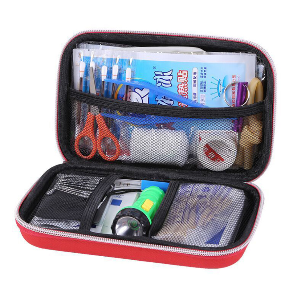 Home & Travel Survival First Aid Bag EVA Oxford Emergency Kit for Outdoor Use