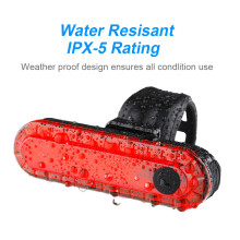 2 Pack Rear Bike Tail Light, USB Rechargeable, 30lm, 7x2cm