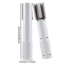 USB Rechargeable Electric Fish Scraper Waterproof Fish Scale Remover Fish Scale Cleaner Fish Scale Knife Green