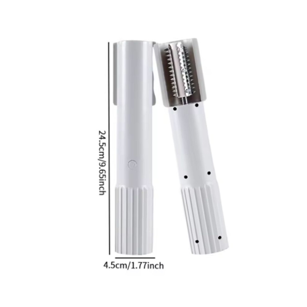 Usb Rechargeable Electric Fish Scraper Waterproof Fish Scale Remover Fish Scale Cleaner Fish Scale Knife Green 4712531318863