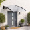 Door Canopy Awning 120x80cm Rain Shelter 1