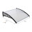 Door Canopy Awning 120x80cm Rain Shelter 5