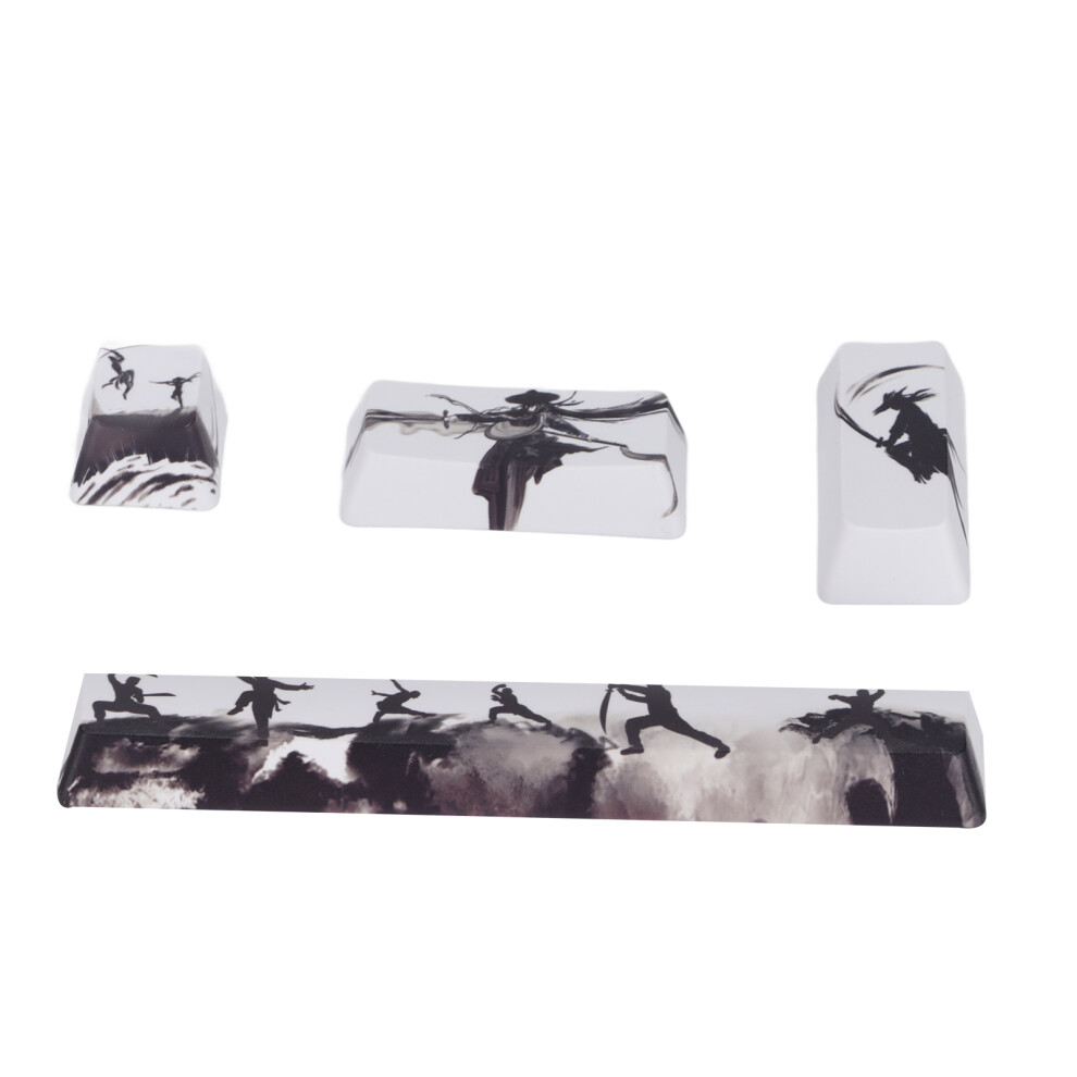 4Pcs Custom Pbt Keycaps For Mechanical Keyboard Â Space, Esc, Enter, Small Enter 4961391312287