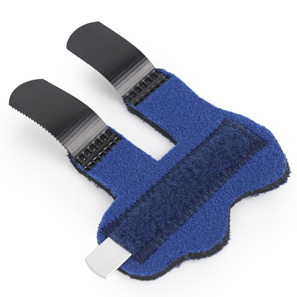 Blue Adjustable Trigger Finger Splint Mallet Finger Brace, 12Cm, 9G