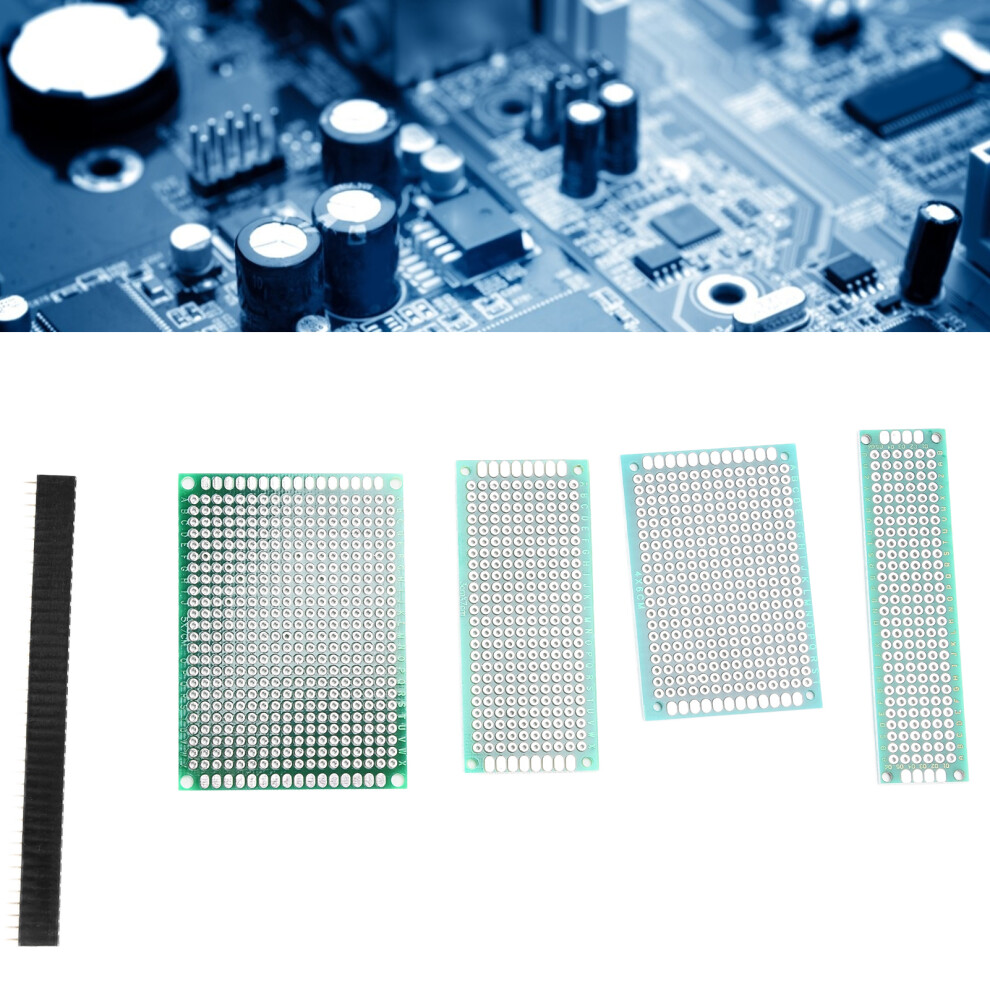 Universal 100Pcs Double Sided Pcb Boards Kit For Electronic Circuit Prototyping 7601382381782