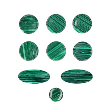 Premium 9pcs Sax Stone Key Buttons for Alto Saxophone Silver Color