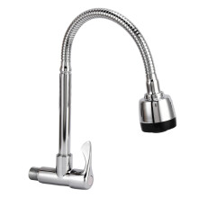 Copper 360 Rotatable Kitchen Sink Faucet G1/2 Pull Down Easy Install
