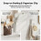 Wall Mounted Snap Lock Clamp - Kitchen & Bathroom Organizer 3