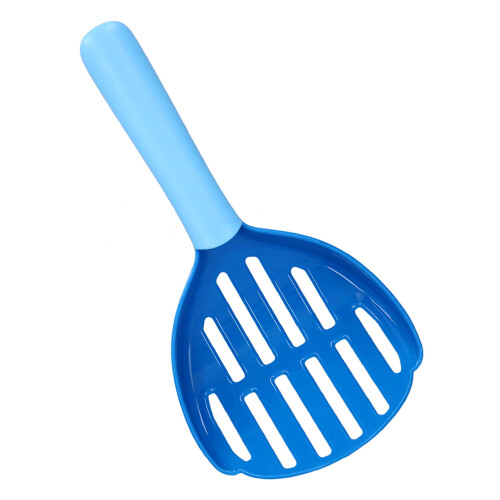 Deep Blue & Light Blue Cat Litter Scoop, Plastic, 22.7cm 1