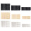 (Combination 3) 3-Size Bra Extenders, 9-Pack, 3 Colors 2