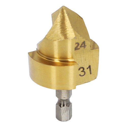 Professional 32 Hex Shank Countersink Drill Bit 24-31mm Steel 2