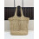 YSL Icare Medium Raffia Crochet Tote Bag 48cm 4
