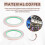 5mm Backed Copper Foil Tape for Stained Glass (2Roll) 6