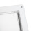 Small Plastic Cat Lock Security Flap Door for Pets, White, M 10