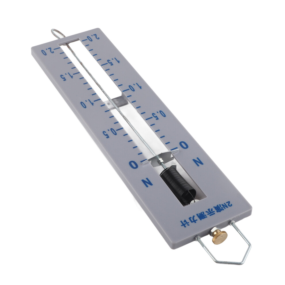 2N Demonstration Dynamometer Spring Force Gauge For School Mechanics Experiment 4621391320186
