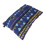 Lightweight Dark Blue Inflatable Camping Pillow, 45x30cm, PVC 15