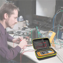 2X Custodia per il Trasporto per 15B+/17B+/ 101/117/115/116/114/113/177/179/233/106/107 Accessori per Tester Multimetro