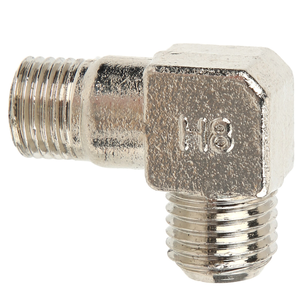 Air Pump Connection Elbow Zinc Alloy 1/4 X 14 Right Angle Pipe Fitting 9441391321977