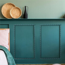 12 Pcs Unfinished 3D Decorative Wood Trim Molding 15.75inch Decorative Wood Molding Cute DIY Trim for Home Wall Cabinet