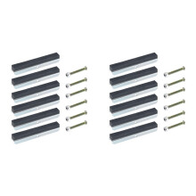 12X Engine Cylinder Polishing Stone Replacement 3 Jaw Engine Cylinder Polishing Car Engine Cylinder Grinding Brake,3Inch