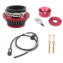 2pcs 42MM Air Filter Intake Pipe Oil Pipe Kit for 47Cc 49Cc Super Pocket Bike Upgrade Kit,F