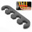12X Universal 7mm 8mm for  Wire Separator Divider Ignition Lead Wire Divider Separator Clip Black 4