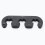 12X Universal 7mm 8mm for  Wire Separator Divider Ignition Lead Wire Divider Separator Clip Black 8